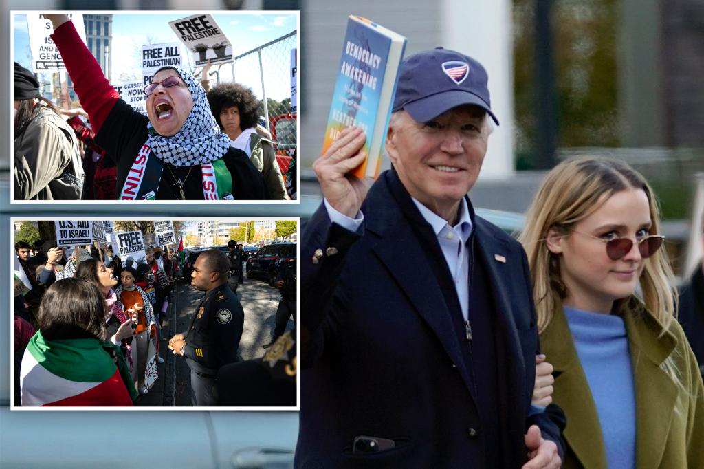 Biden goes Black Friday shopping — with Hunter in tow — as world awaits release of hostages during Israel-Hamas 4-day truce