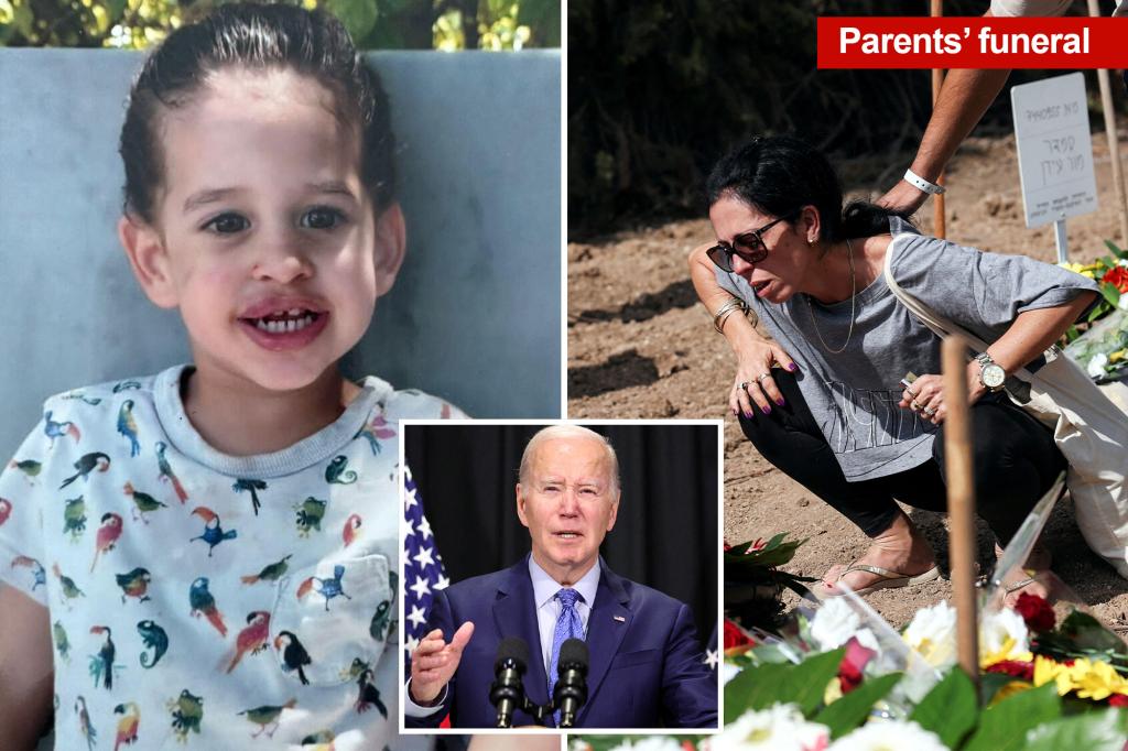 Biden hails release of 4-year-old American — and says he’s optimistic cease-fire could grow