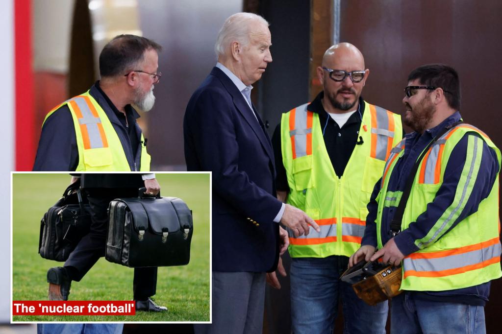 Biden jokes about nuclear football, calls Trump ‘congressman’ in gaffe-filled Colorado stop