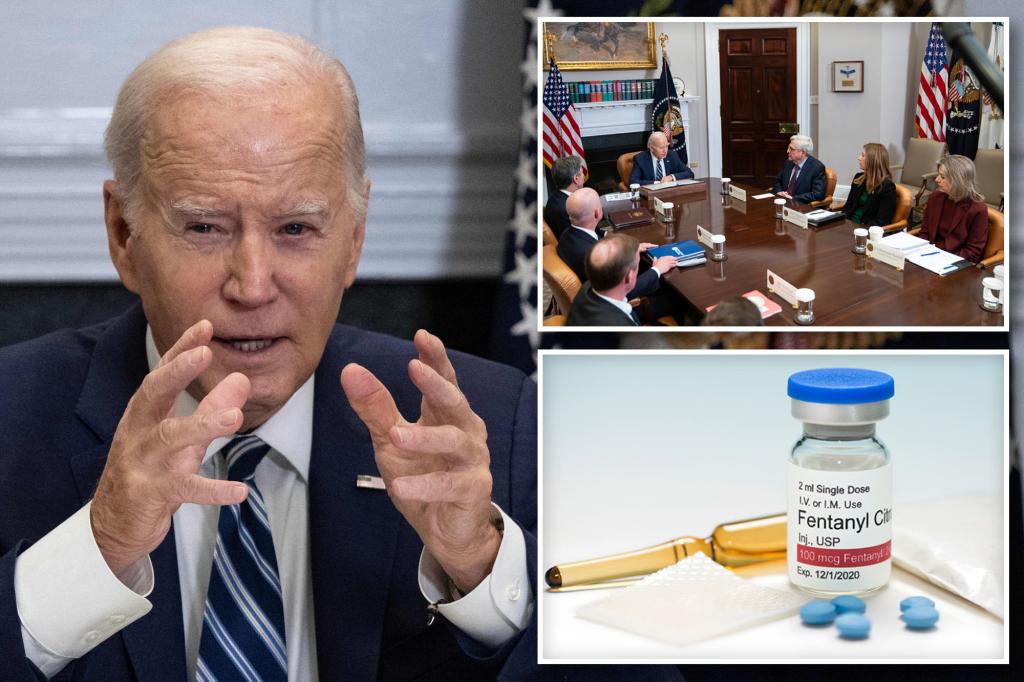 Biden mistakenly urges blanket fentanyl ban after 200K died on his watch