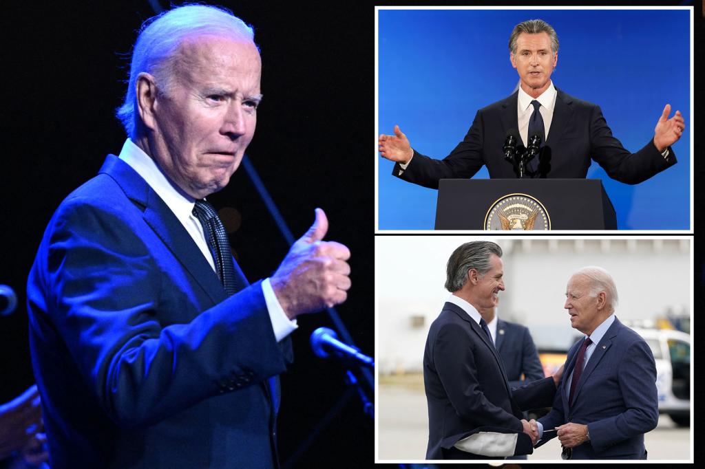 Biden says Gavin Newsom ‘could have the job’ of president after calling him ‘one hell of a governor’