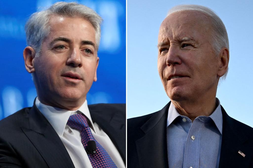 Bill Ackman says Biden past his ‘peak,’ urges him to drop out of 2024 race