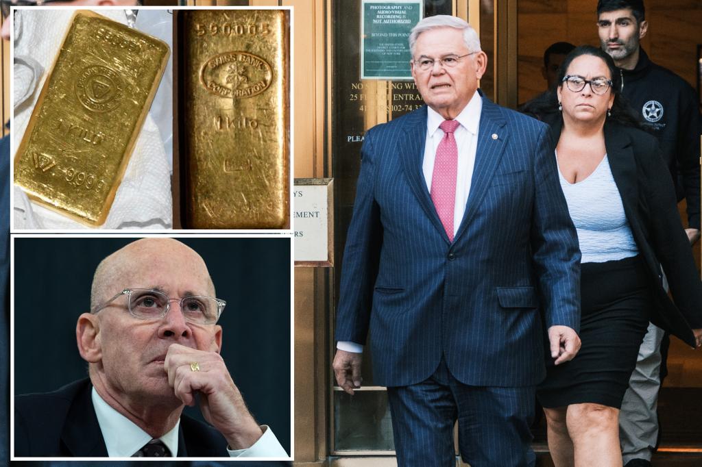 Bob Menendez’s new ‘Gold Bars’ lawyer got in hot water over payment in ingots