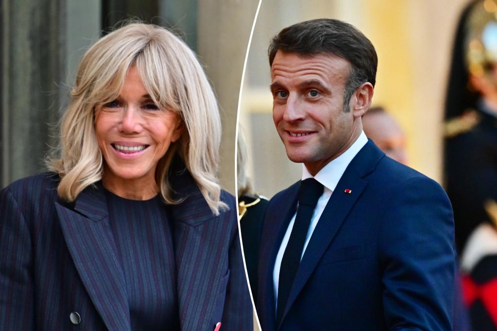 Brigitte Macron says her ‘head was in a mess’ when she dated future French president when he was 15 and she was 40