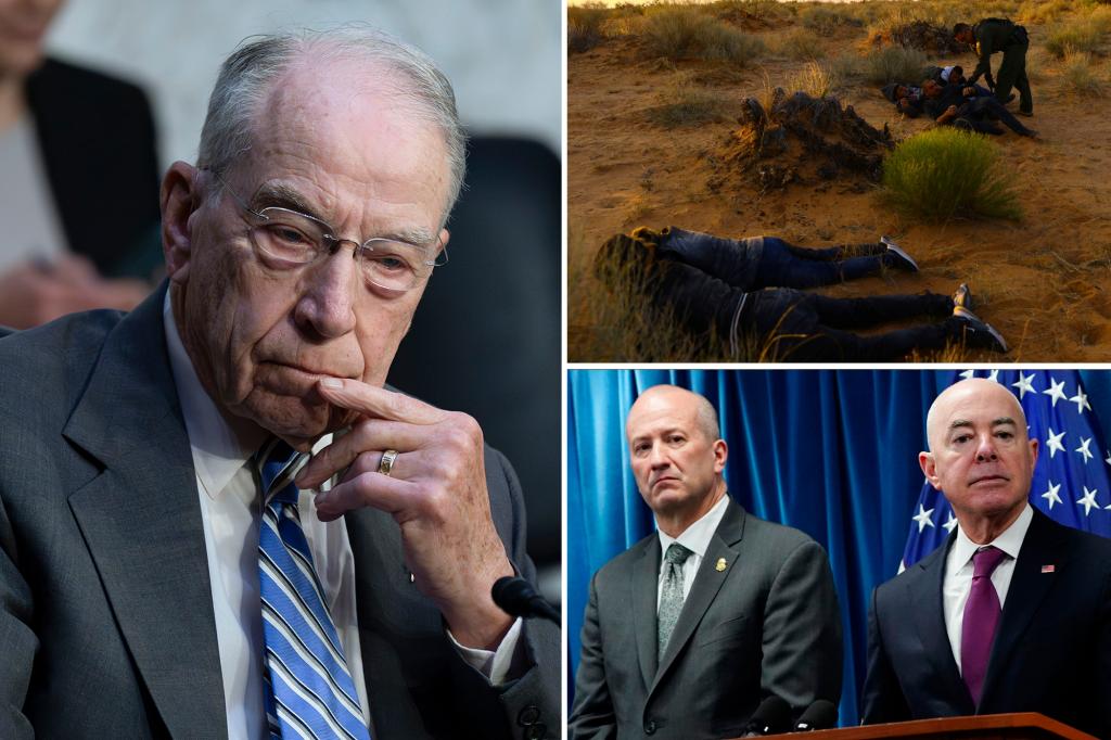 CBP took DNA samples from 37% of illegal border-crossers last year: Grassley