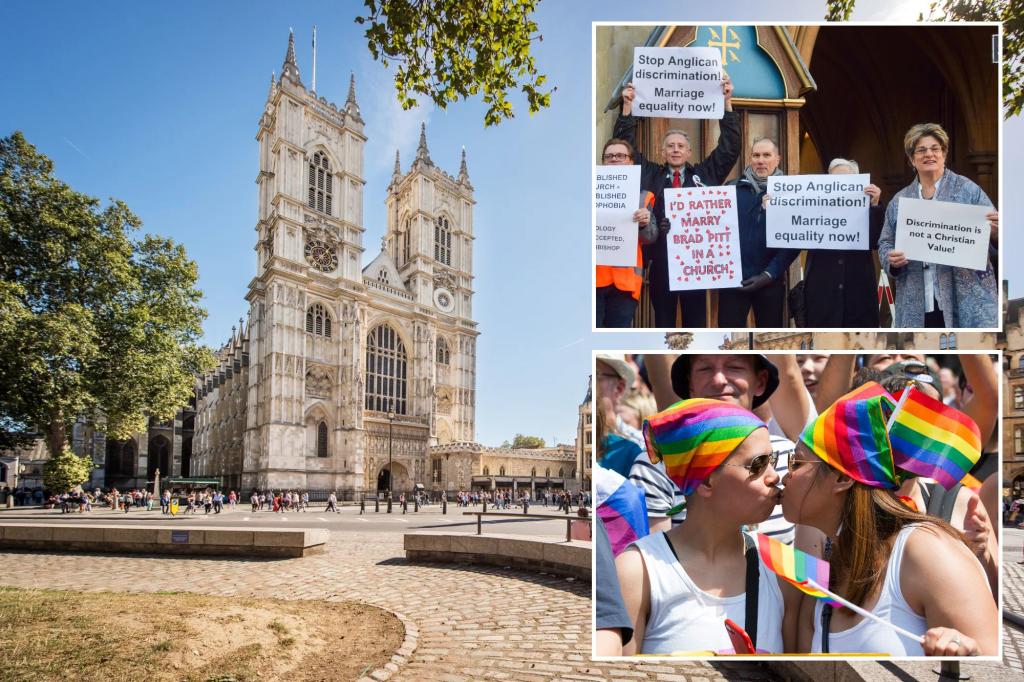 Church of England supports blessings for same-sex couples in narrow vote