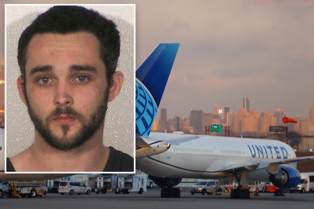 Creep who admitted to groping woman on Newark-bound flight gets 2 years in prison