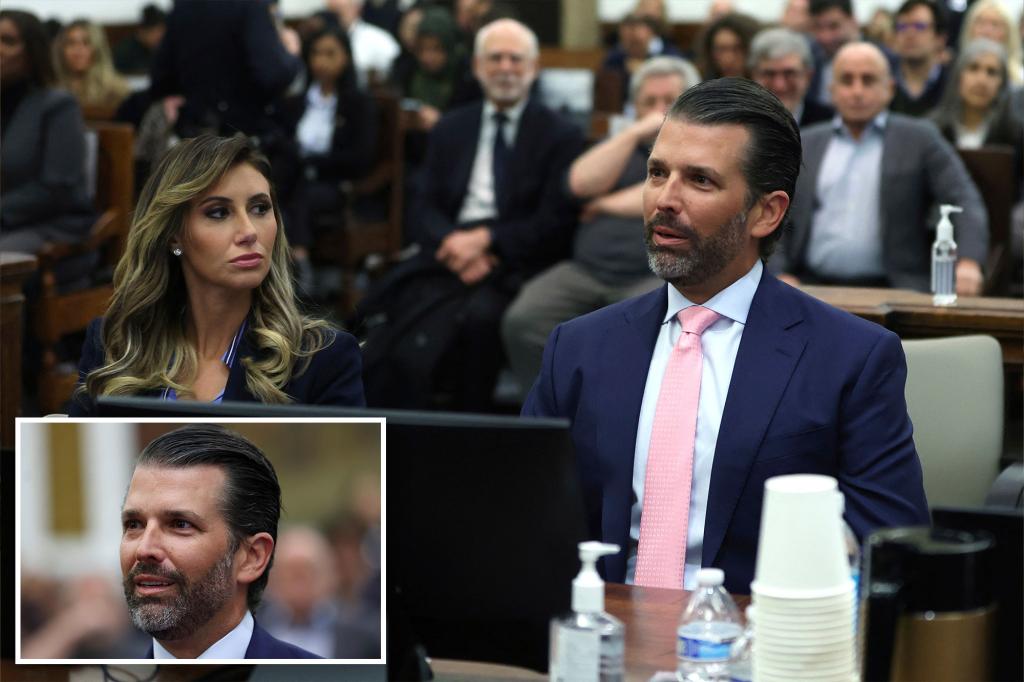 Donald Trump Jr. cracks jokes, draws courtroom laughter during 75-minute testimony at $250M fraud trial