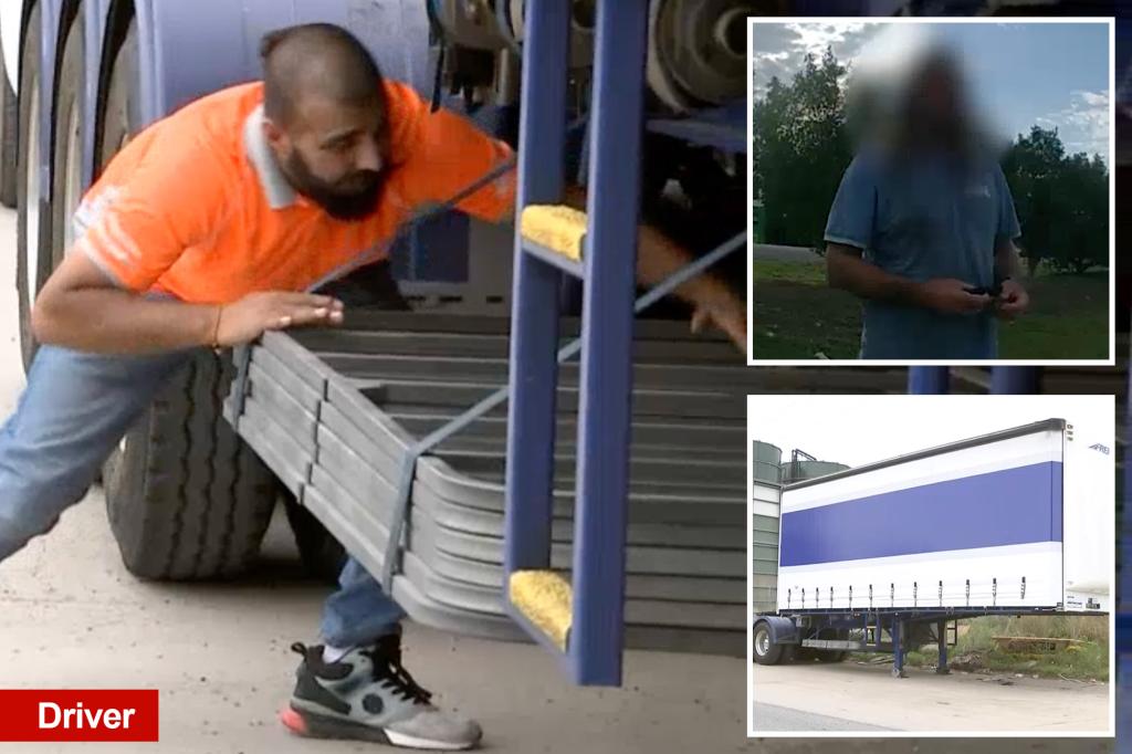 Drunk Australian man lodges himself under a tractor-trailer that drove nearly 250 miles — with him just 3 feet above ground