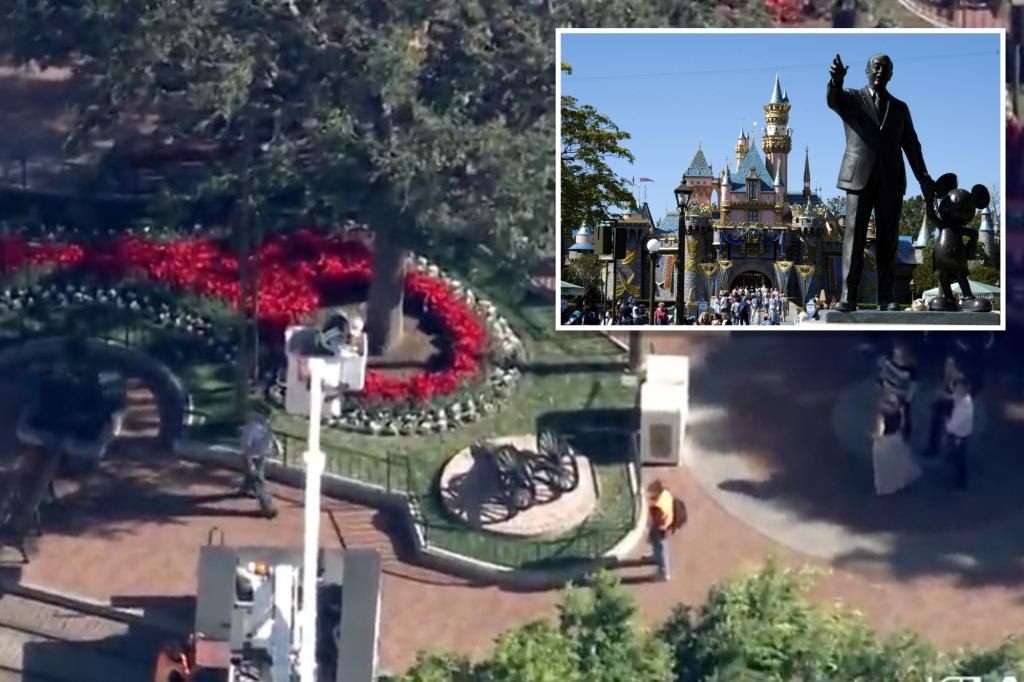 Elderly woman hospitalized, two others injured at Disneyland after lamppost topples over on Main Street USA