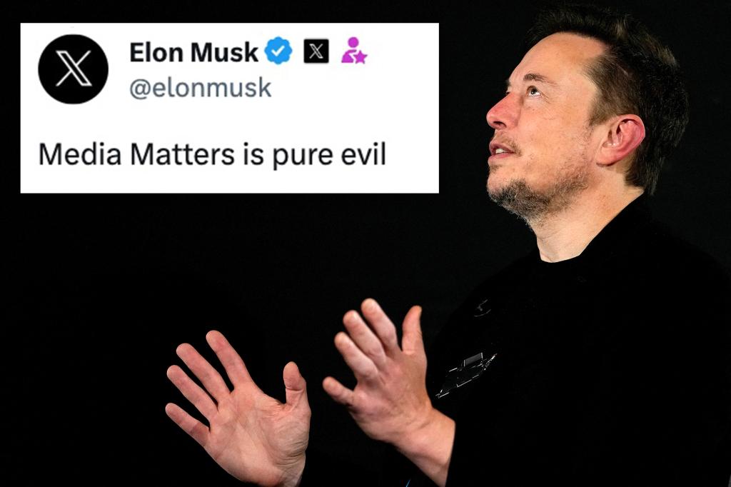 Elon Musk vows ‘thermonuclear lawsuit’ against Media Matters for America