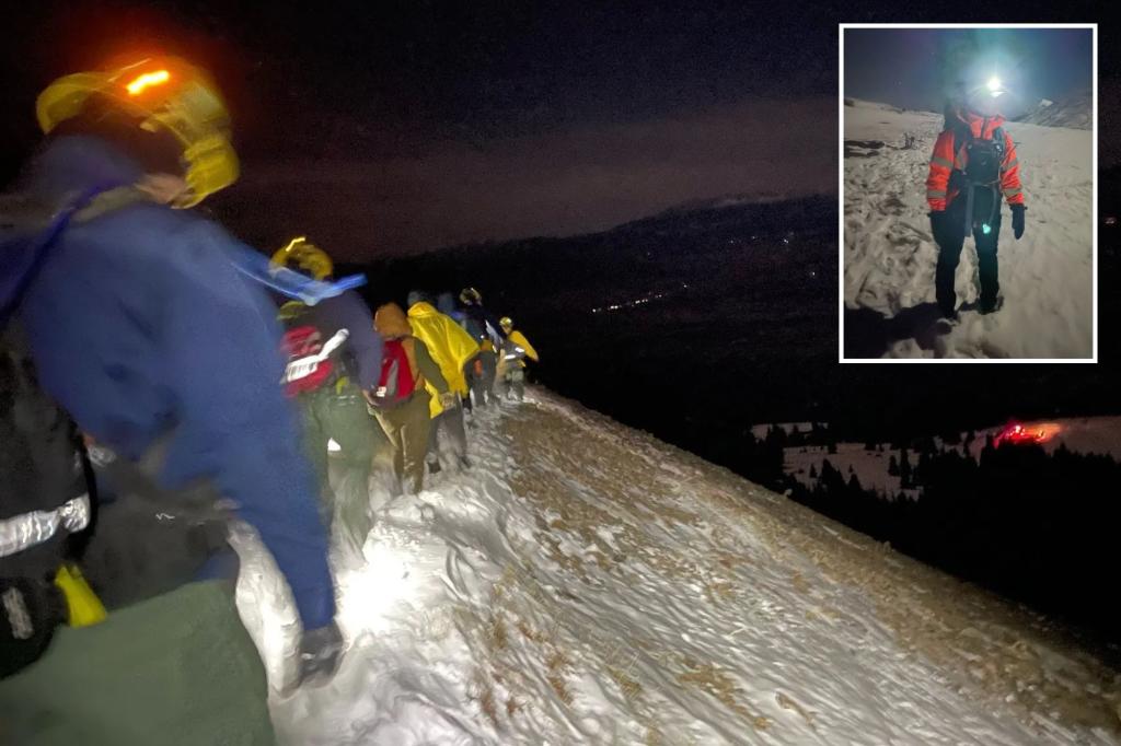 Family of 5 rescued from Colorado mountains amid plummeting temperatures