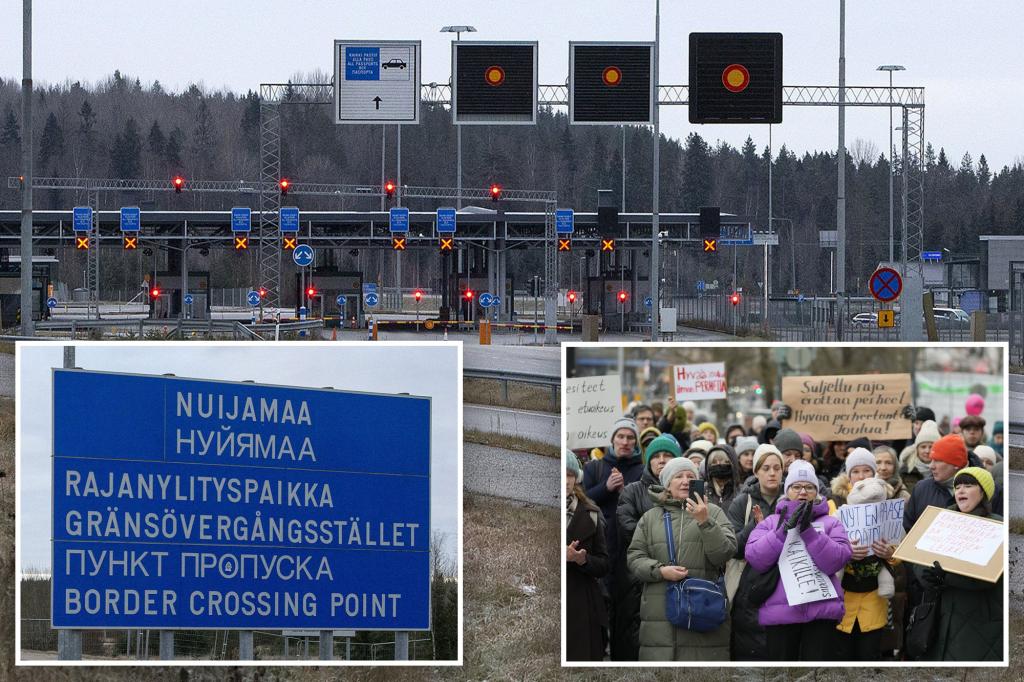 Finland shuts down multiple border crossings to stop migrants coming from Russia: PM Petteri Orpo
