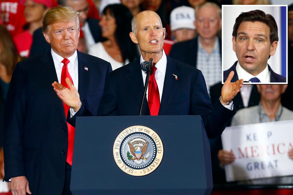 Florida Sen. Rick Scott backs Trump over DeSantis, says time to ‘unite’ GOP