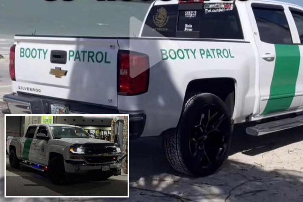 Florida cops mocked for ticketing man driving ‘Booty Patrol’ truck they say ‘impersonated law enforcement’
