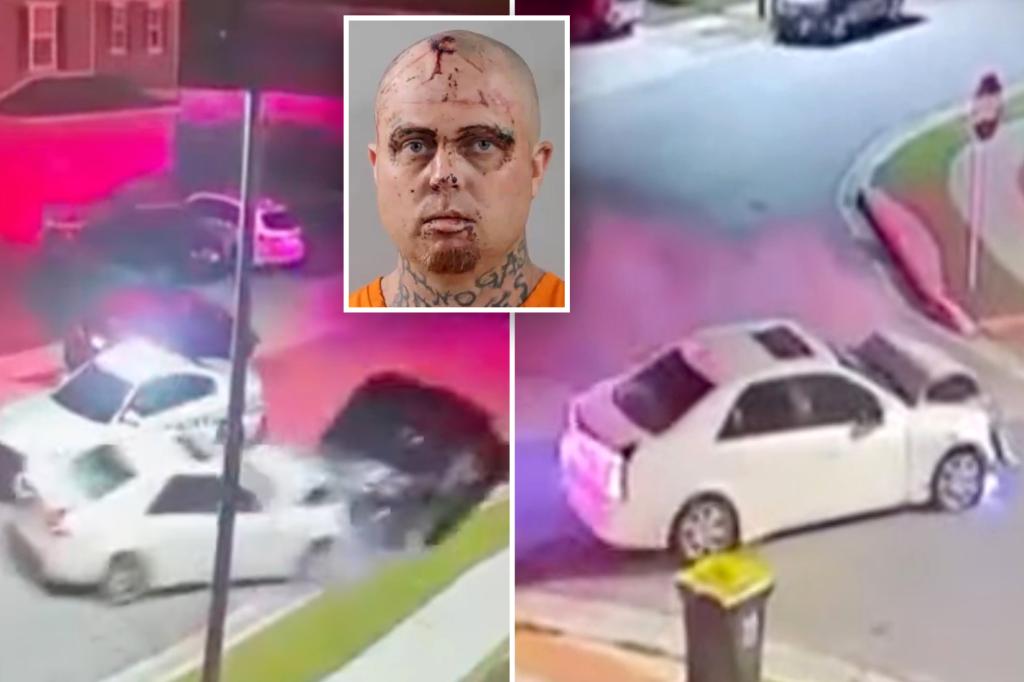 Florida driver with ‘All Gas, No Brakes’ tattoo in high-speed crash after allegedly trying to evade cops