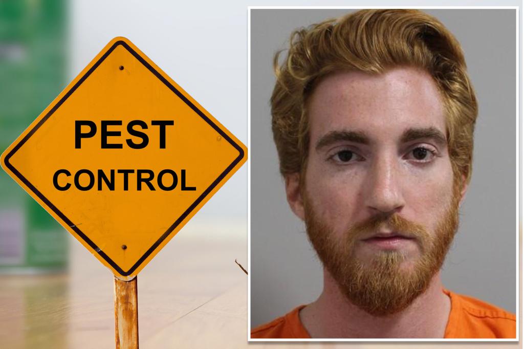 Florida exterminator, 27, arrested for exposing himself to 2 customers, including 76-year-old woman — claimed zipper stuck