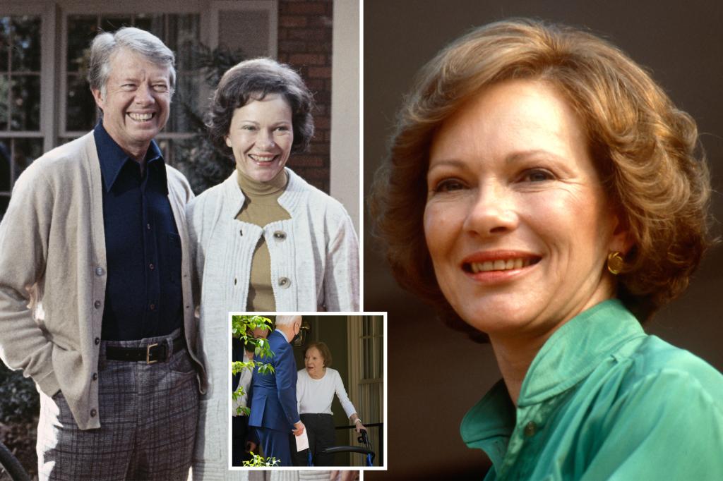 Former first lady Rosalynn Carter dead at 96 after family announced dementia battle, entered hospice with Jimmy