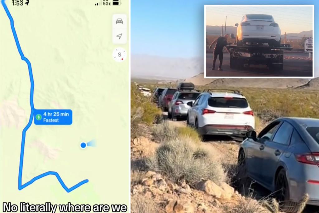 Google Maps takes travelers on a shortcut home that instead strands them in Nevada desert: ‘Thought it would be a safer option’