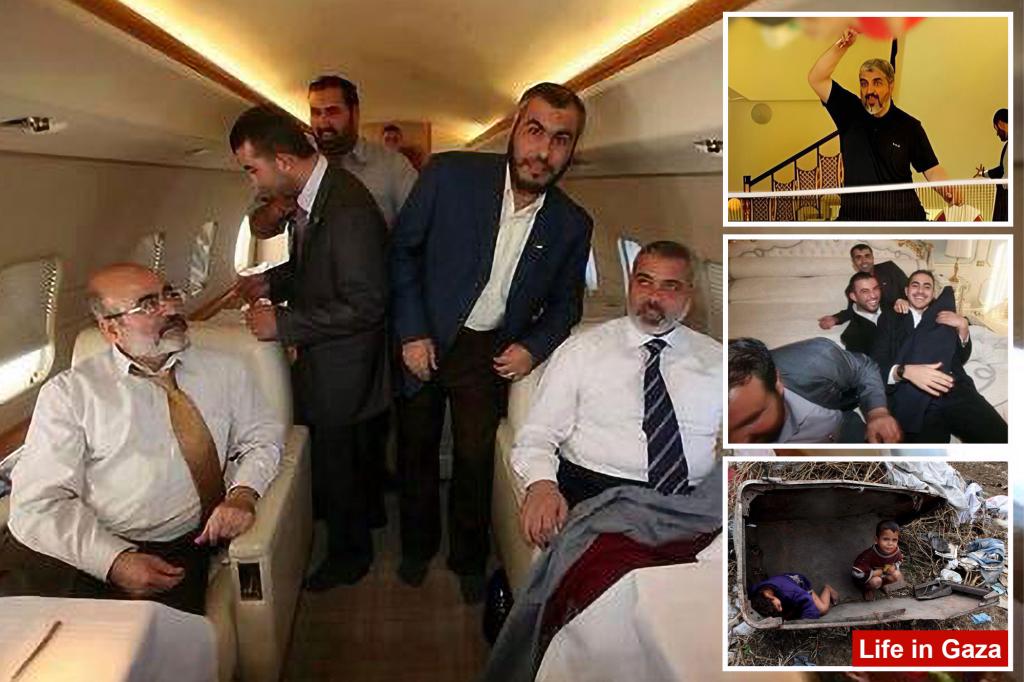 Hamas leaders worth staggering $11B revel in luxury — while Gaza’s people suffer