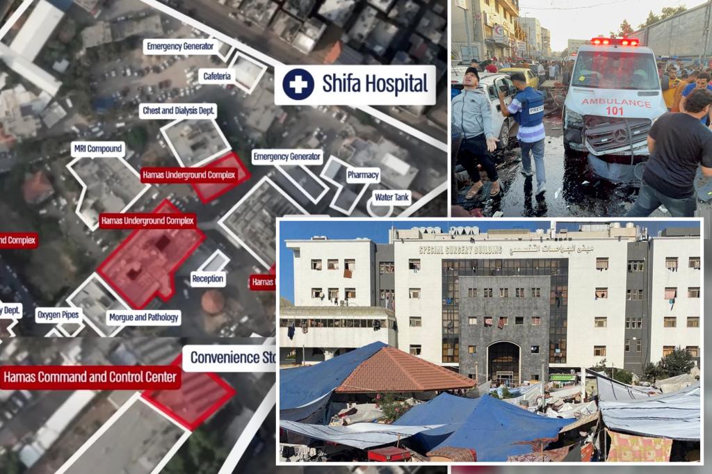 Hamas puts Gaza hospital at forefront of Israel war with hidden underground terror headquarters: ‘Human shields are a key pillar’