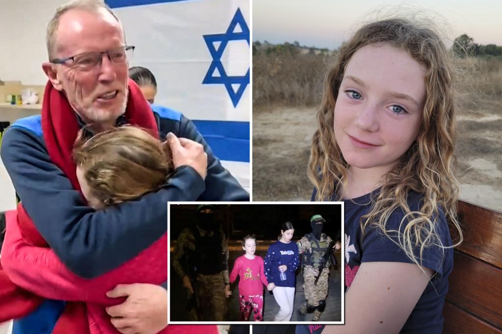 Hamas terror survivor Emily Hand ran house-to-house dodging missiles, now only speaks in whispers: dad