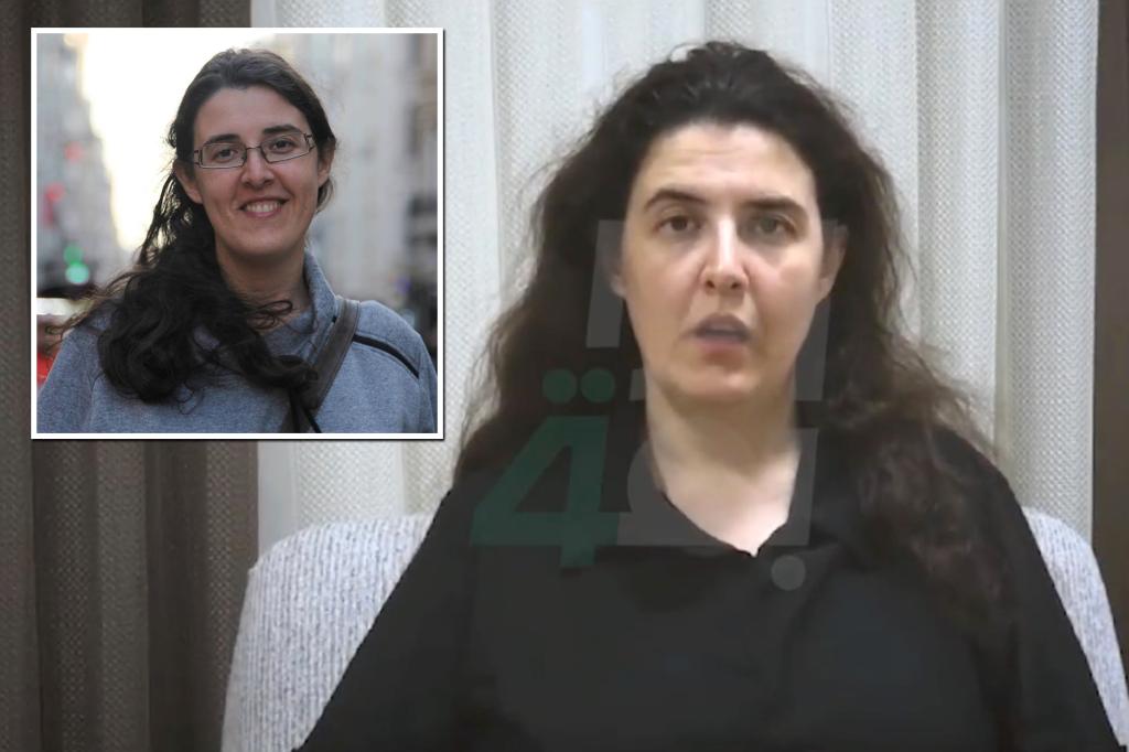 Hostage video shows Israeli Princeton student for first time in 8 months since she was kidnapped in Iraq