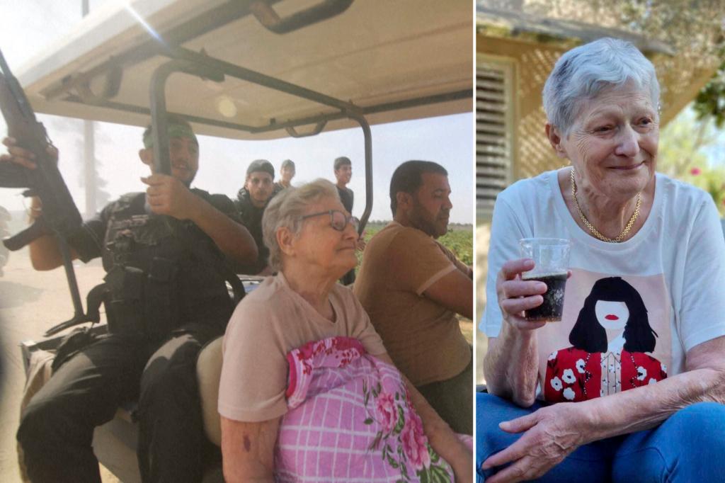 Israeli great-grandma, 85, who was taken hostage by Hamas on golf cart among those freed