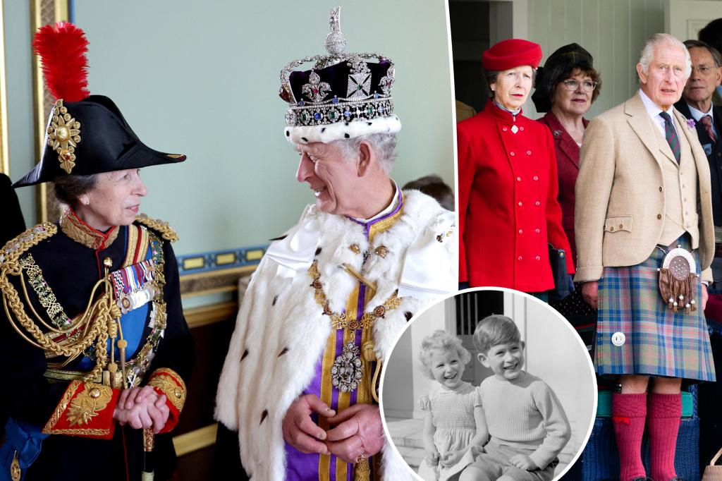 King Charles makes sister Princess Anne his bodyguard as ‘thank you’ for her unwavering loyalty