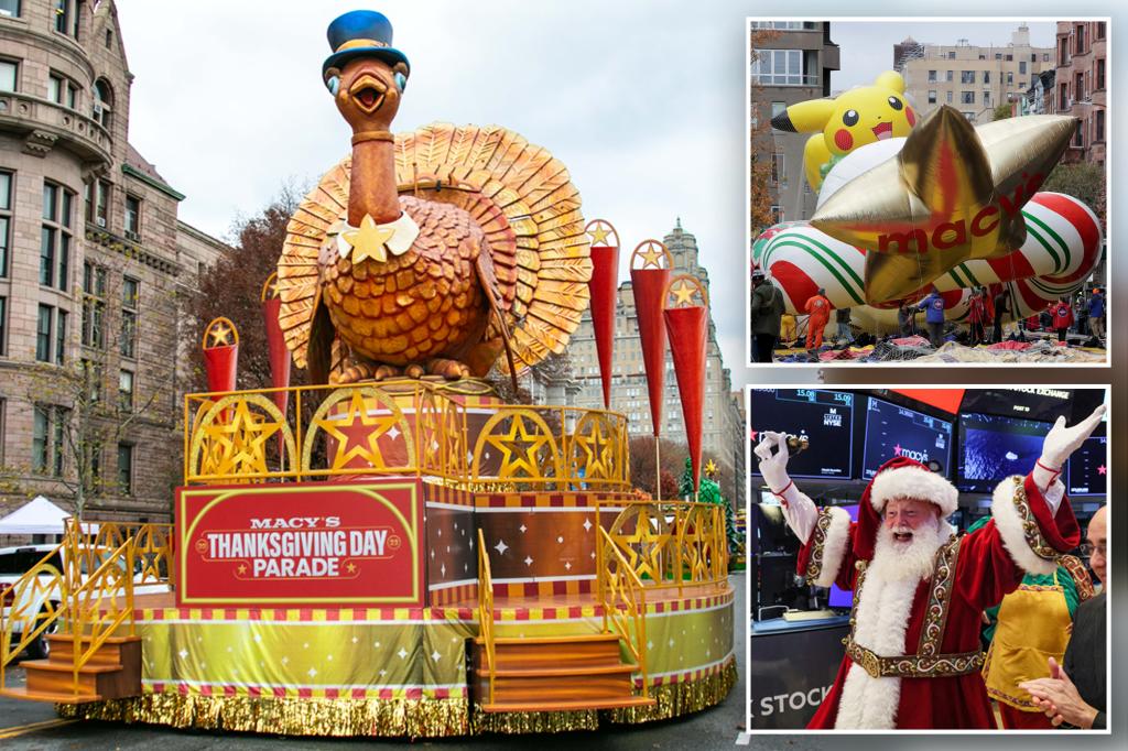 Macy’s 97th annual Thanksgiving Day Parade blessed with sunny skies