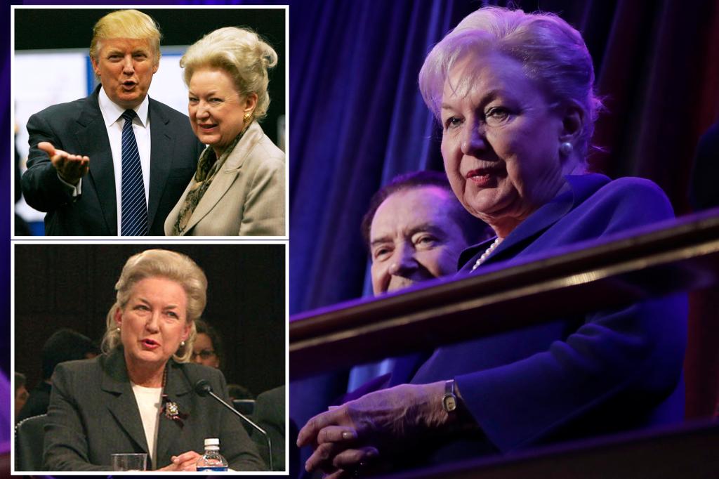 Maryanne Trump Barry, Donald Trump’s older sister, dead at 86