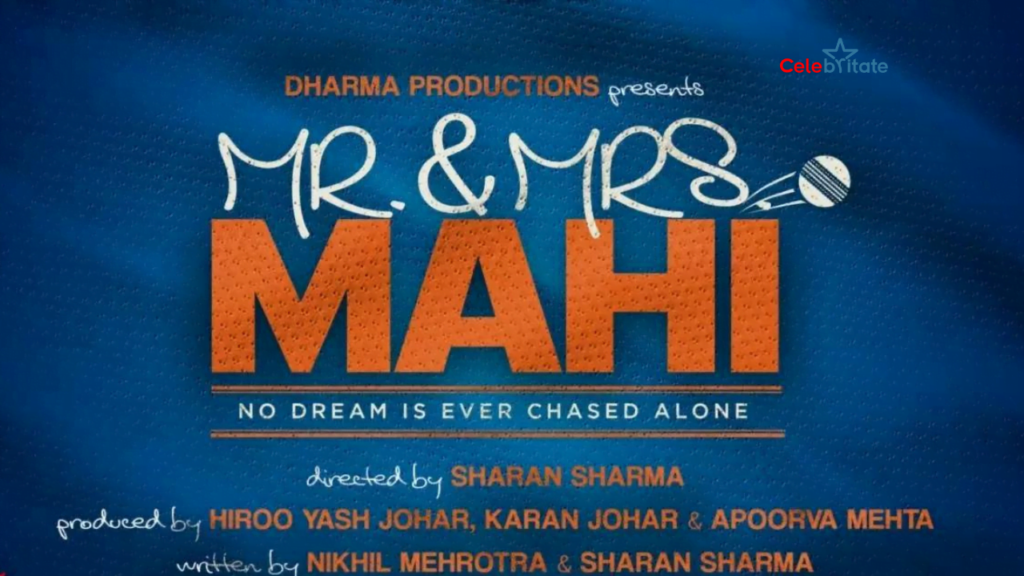 Mr. & Mrs. Mahi (2022) Film Cast, Story, Real Name, Wiki, Release Date & More