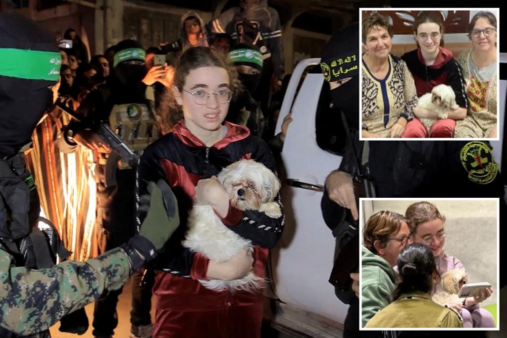 Mystery of teen hostage’s missing dog solved as she returns from captivity with pet