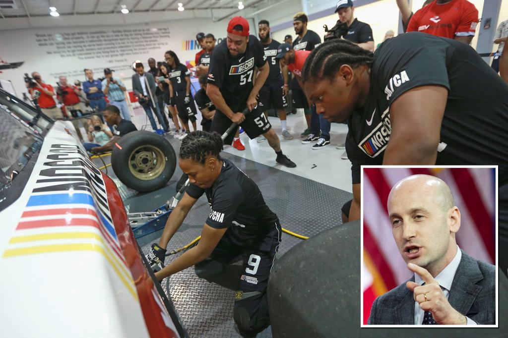 NASCAR accused of discriminating against white men in diversity efforts