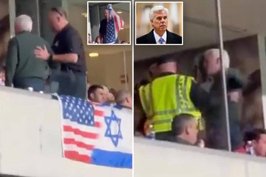 NJ political boss booted from Eagles game after displaying Israeli flag threatens lawsuit