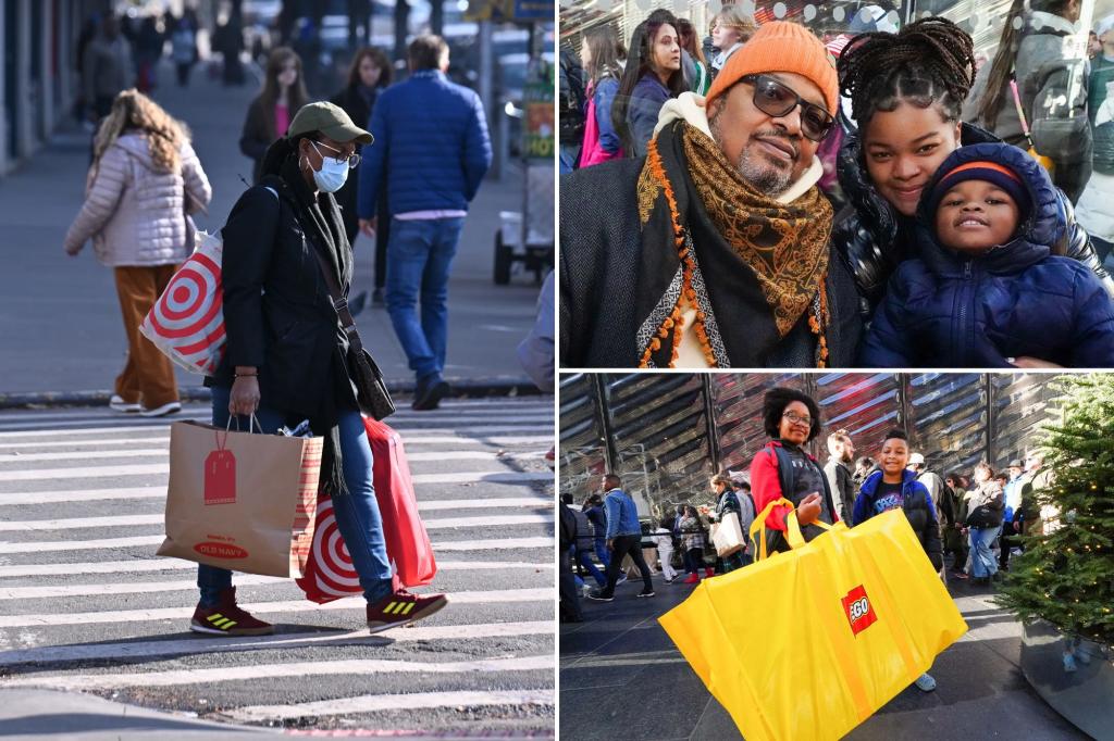 NYC Black Friday shoppers feel the sting of high inflation, soaring prices: ‘They say I’m getting a deal but I’m not’