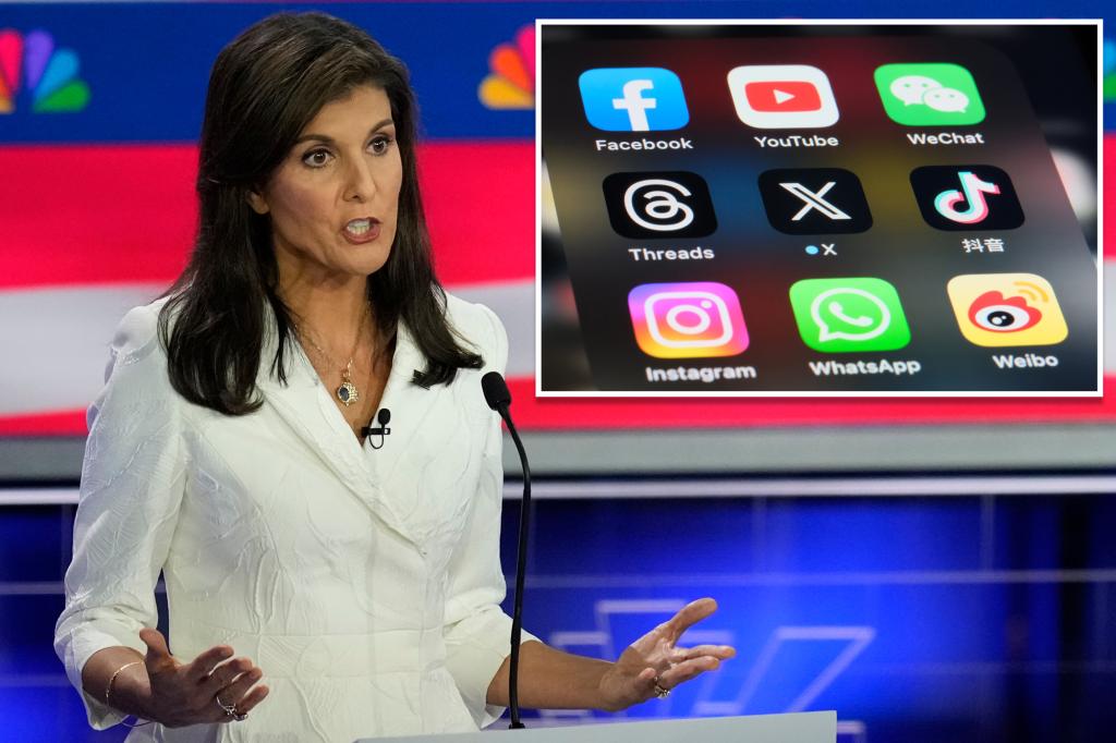 Nikki Haley proposes requiring social media users to verify their identities over ‘national security’ concerns