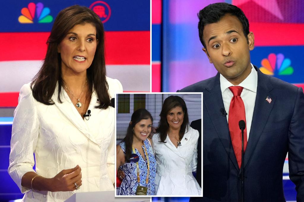 Nikki Haley rips Vivek Ramaswamy as ‘scum’ in fiery exchange after GOP hopeful calls out her daughterâs TikTok use