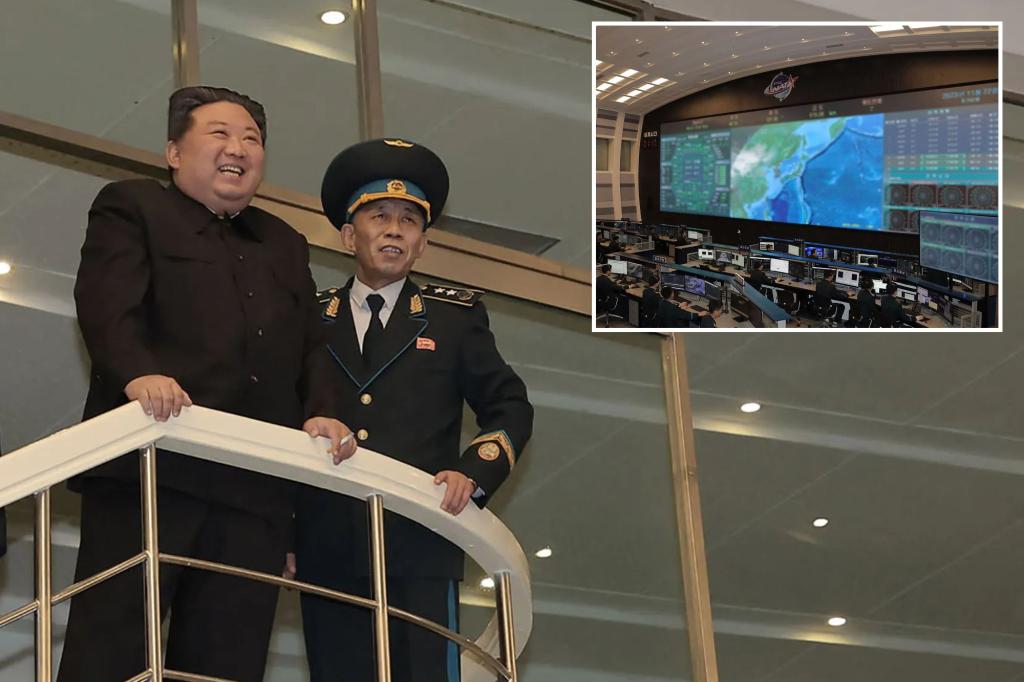 North Korea’s Kim Jong Un inspects spy satellite photos of ‘target regions’, US bases