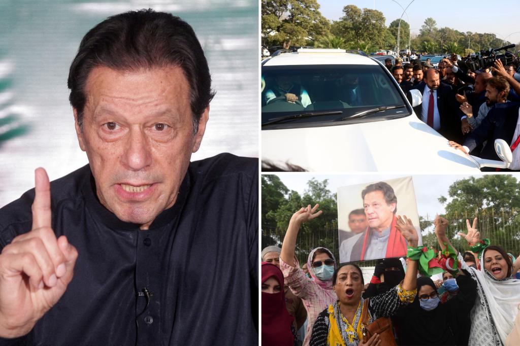 Pakistan’s top court accepts former PM Imran Khan’s plea for bail