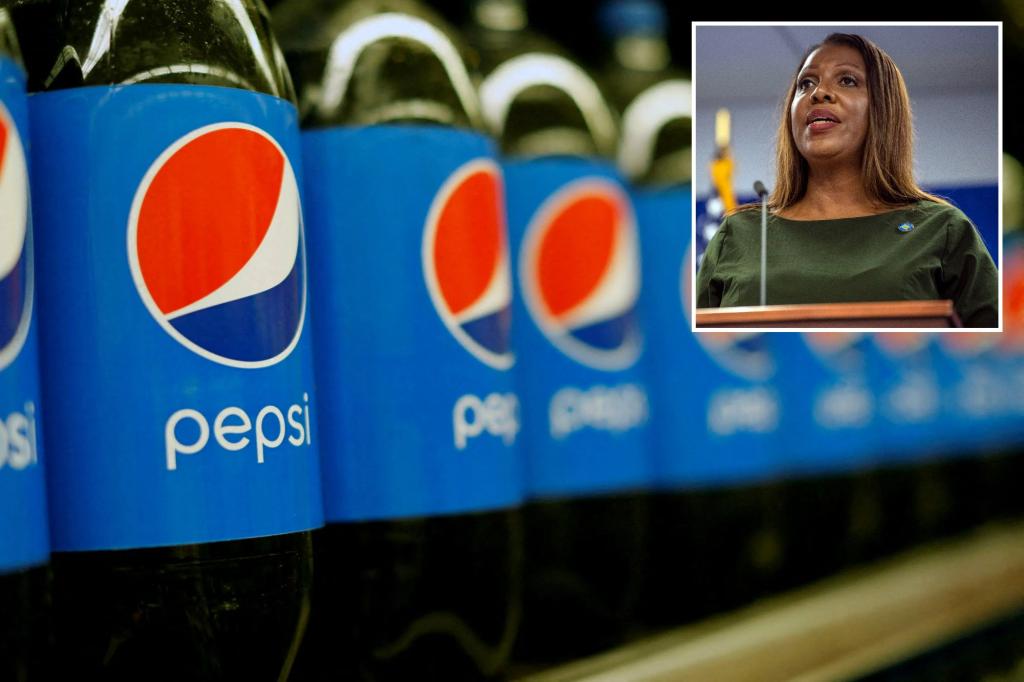 PepsiCo sued by New York alleging plastic waste polluted the environment