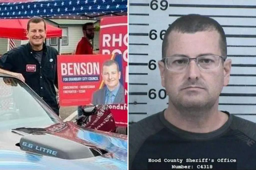 Republican candidate Brad Benson arrested on child porn charges a day before Election Day