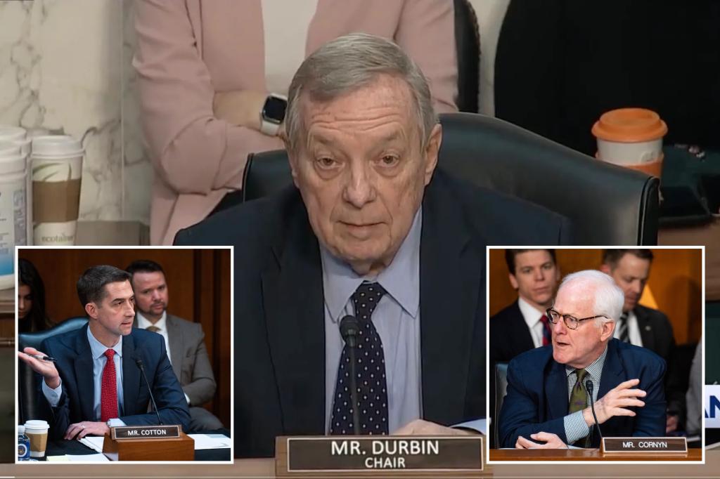 Republicans go off on Dick Durbin over Senate Judiciary shenanigans
