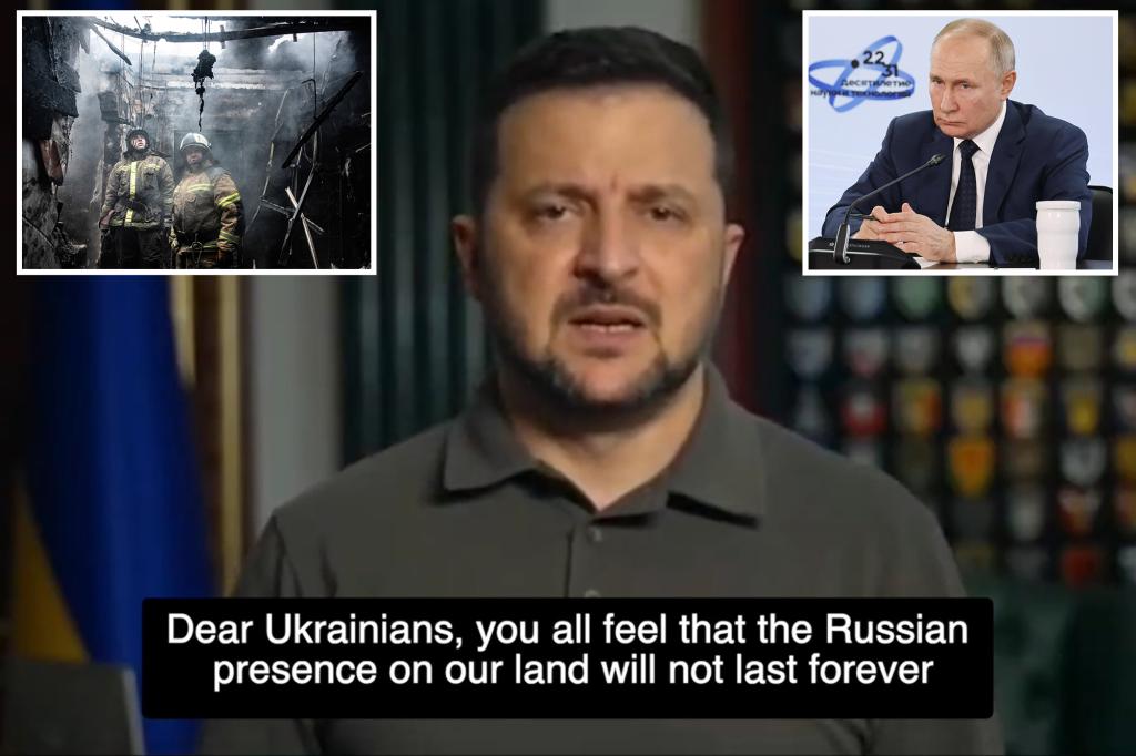 Russian TV hacked to broadcast Zelensky’s speech vowing to liberate Crimea