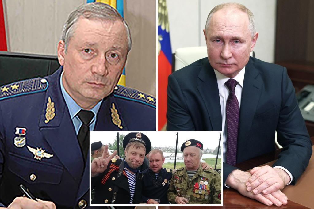 Russian general who ripped Putin for ‘third-rate’ air force found dead with wife in mysterious circumstances