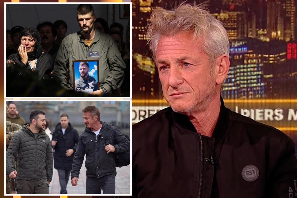 Sean Penn tearfully recalls relationship with late fighter pilot who led fabled ‘Ghost of Kyiv’ unit