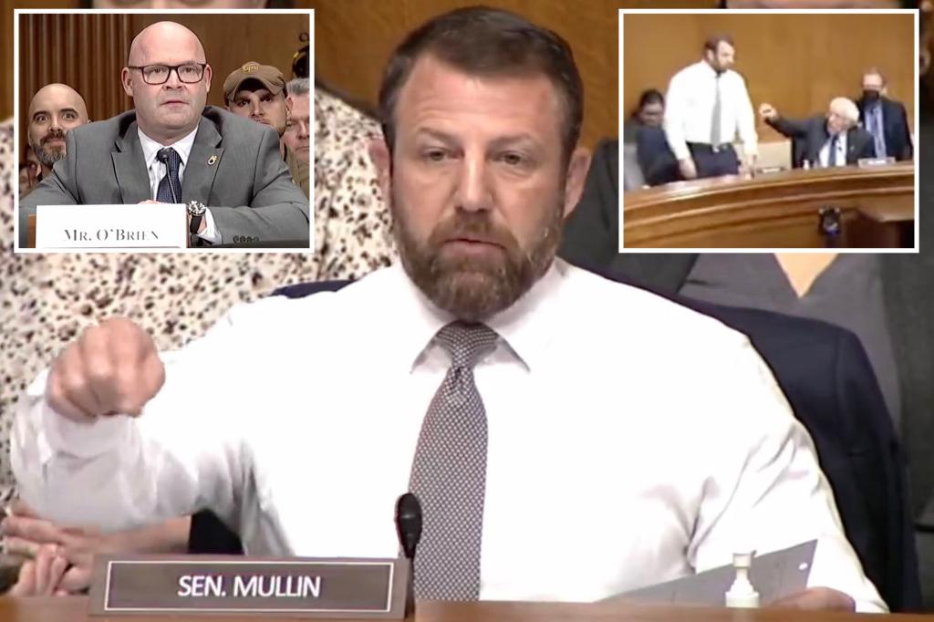 Sen. Markwayne Mullin Nearly Comes To Blows With Teamsters Boss Sean Oâ ...