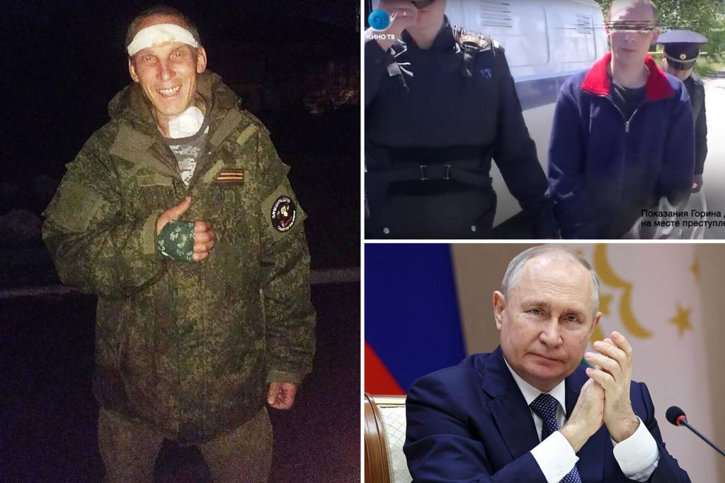 Smiling Russian cannibal serial killer Denis Gorin pardoned by Putin for fighting in Ukraine