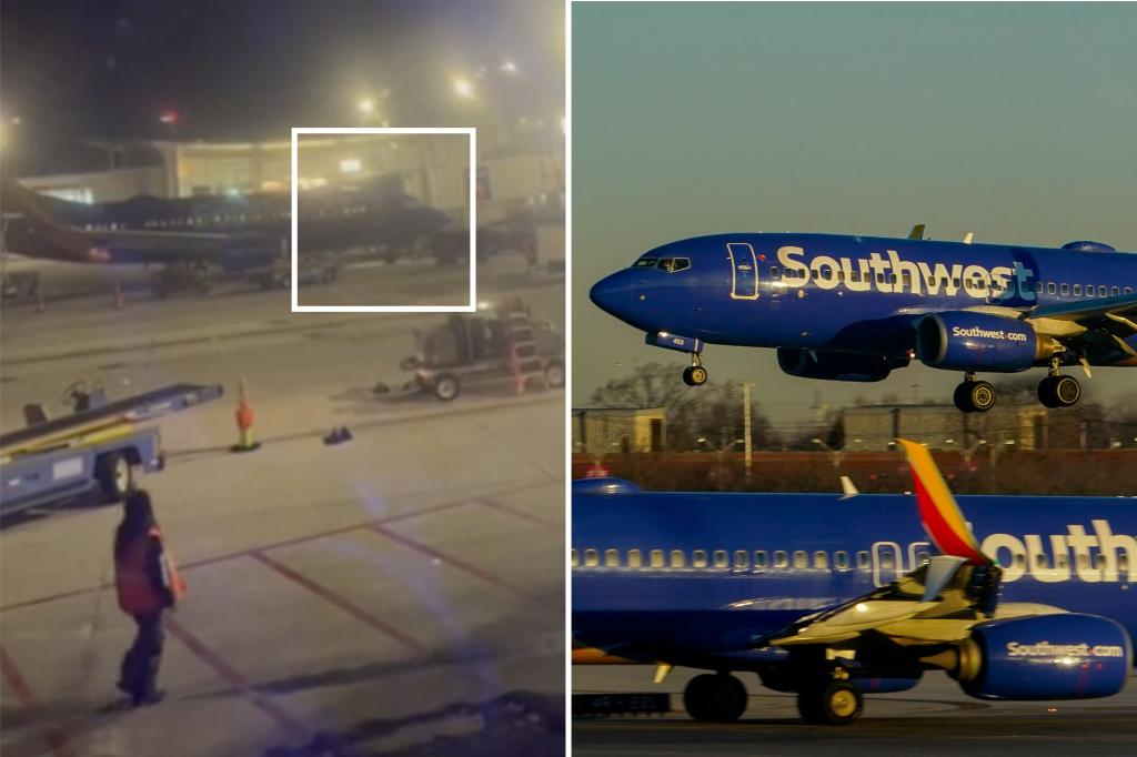 Southwest Airlines passenger arrested after escaping through emergency hatch