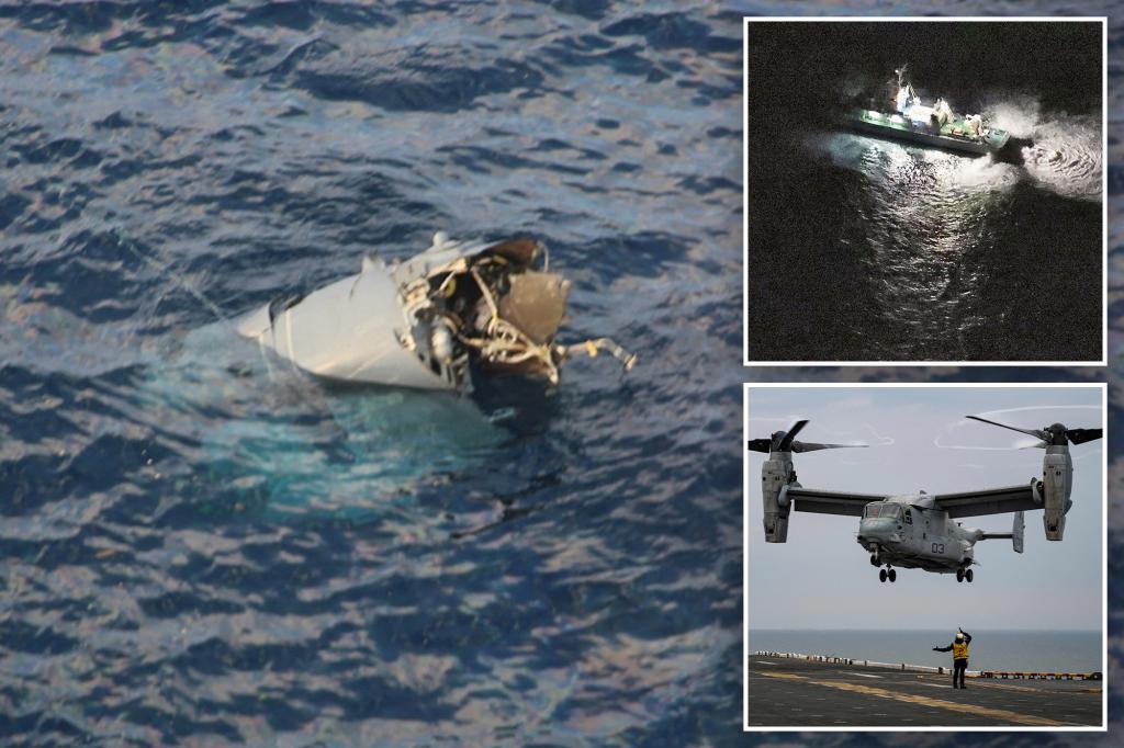 US military aircraft crashes in sea off Japan killing at least one
